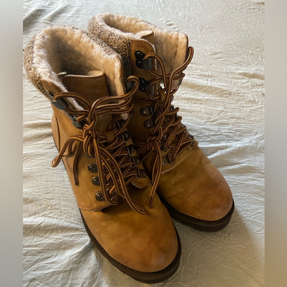 Mia Brown Winter/snow boots Womens winter snow boots